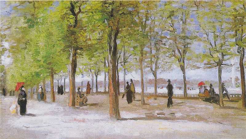 Parkway in Jardin du Luxembourg